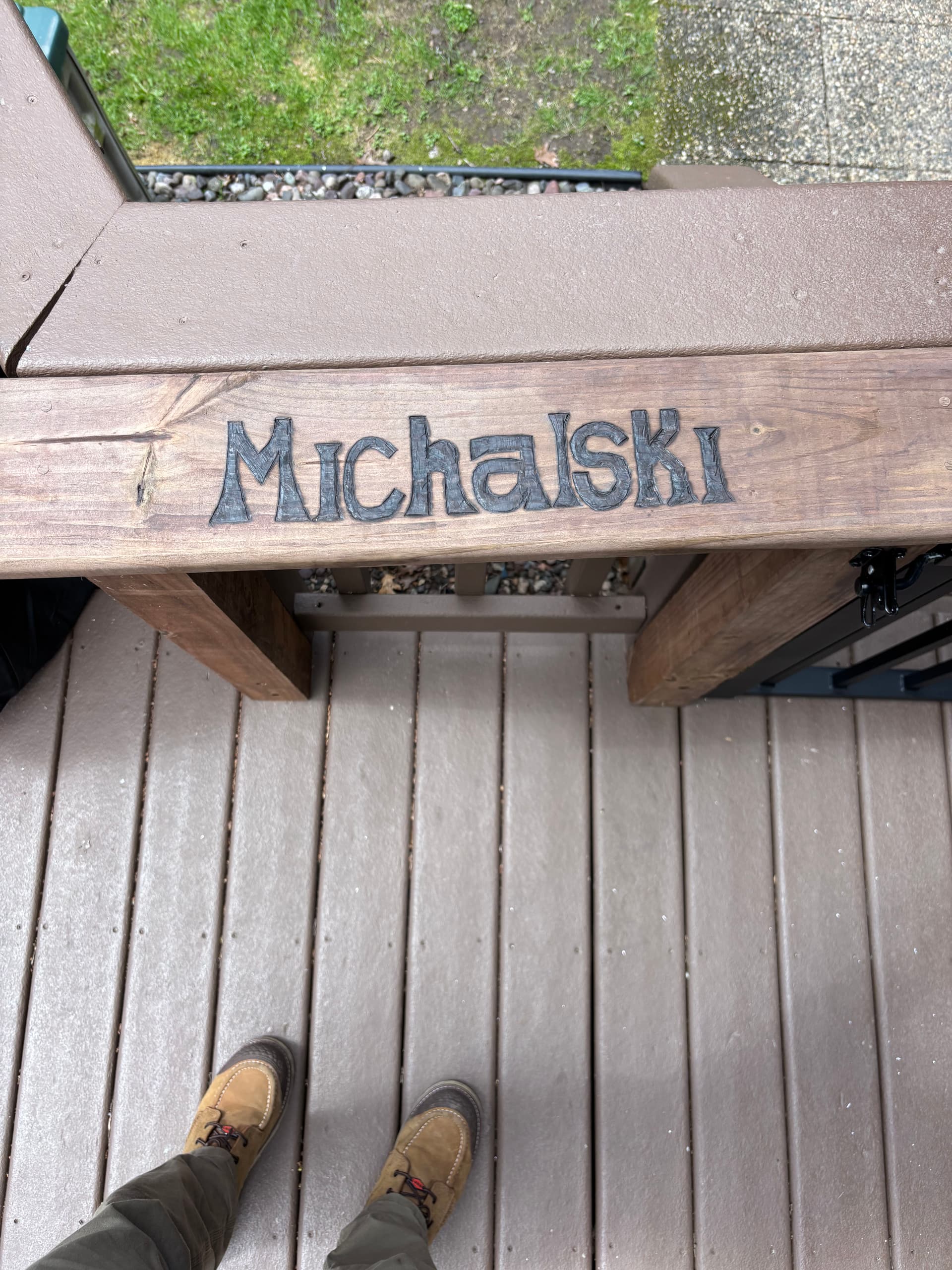 Gallery photos for Westbury Aluminum Railing and Custom Gate Upgrade on a Large Backyard Deck: Image #7