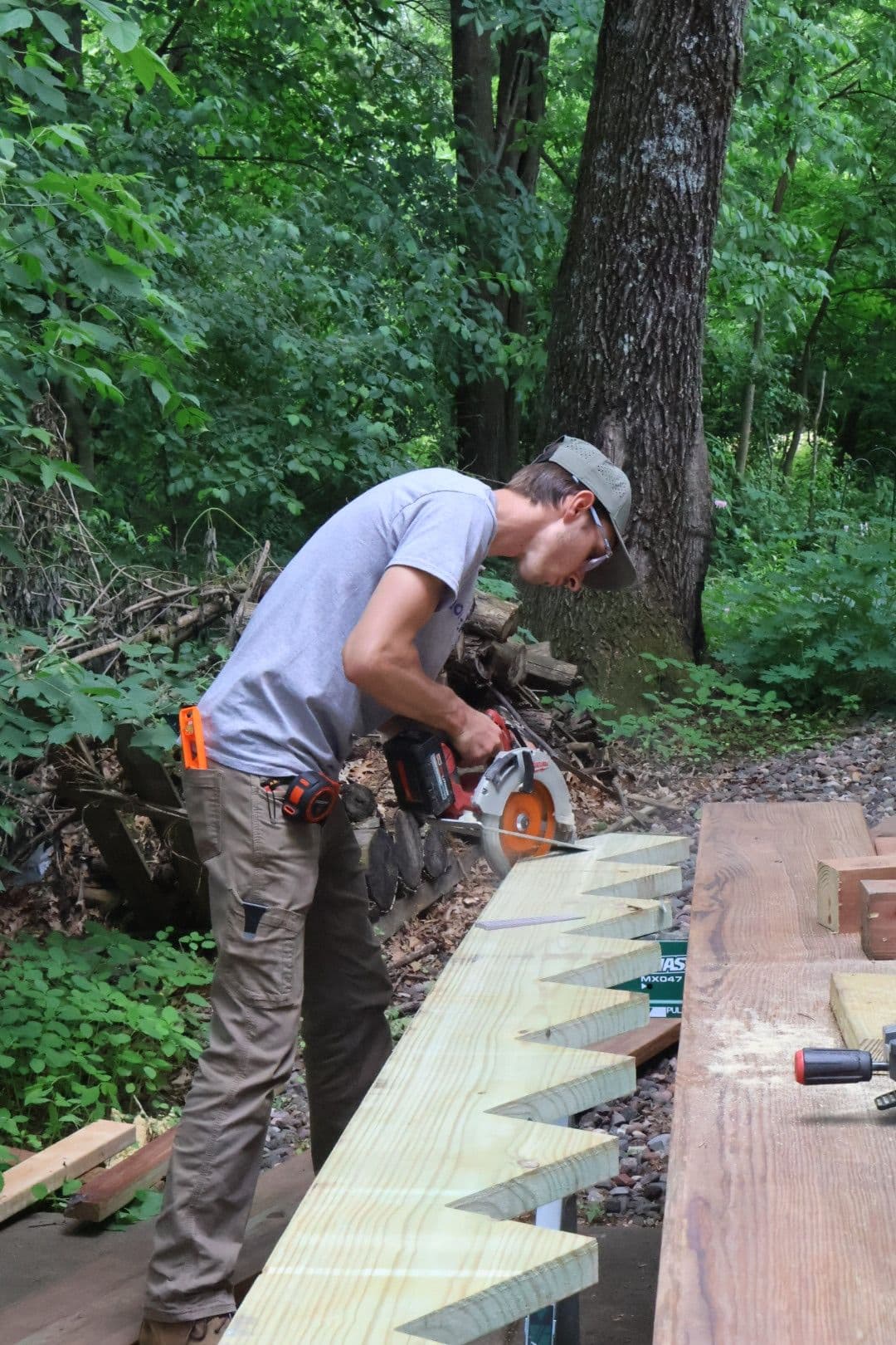 Gallery photos for Behind the Build - Custom Deck Construction in Progress: Image #7