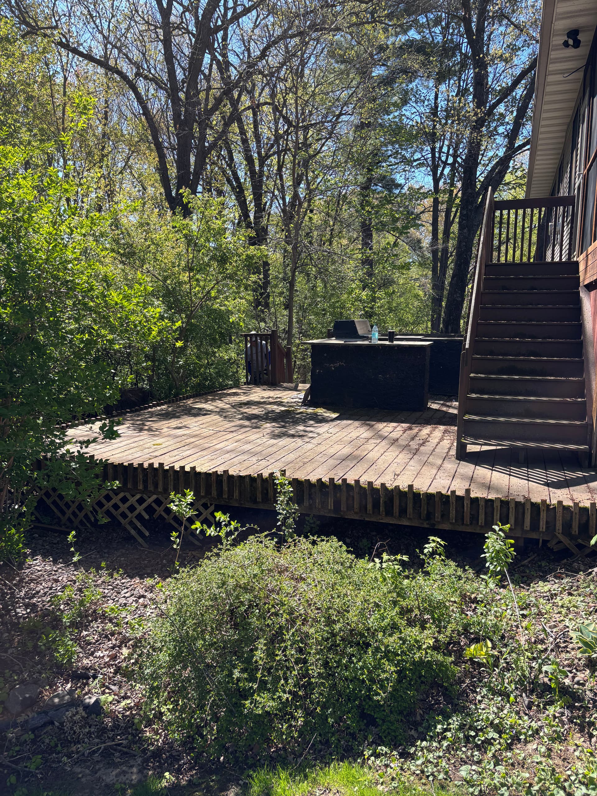 Full Deck Demo and Custom Build Done Right