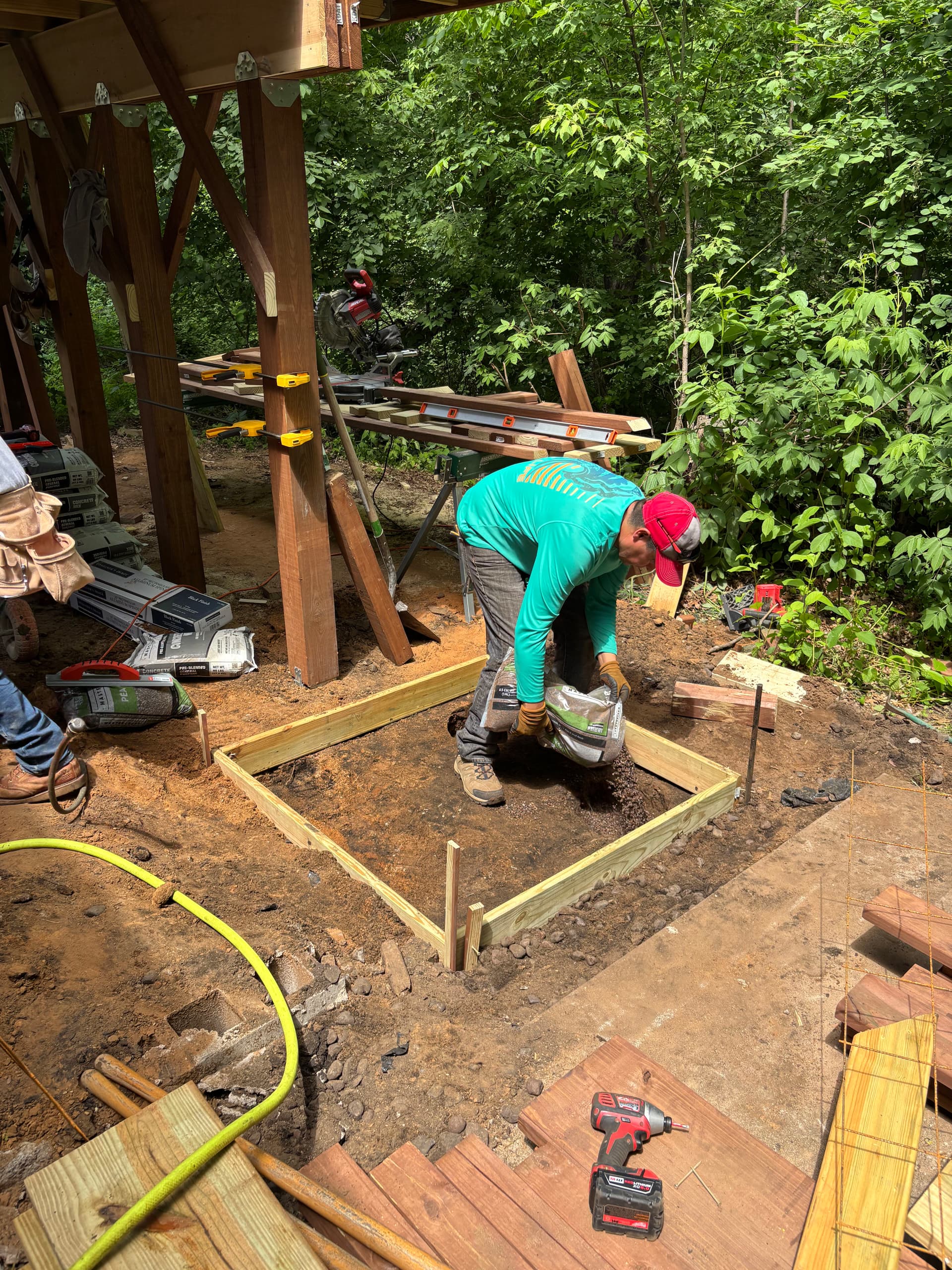 Gallery photos for Behind the Build - Custom Deck Construction in Progress: Image #5