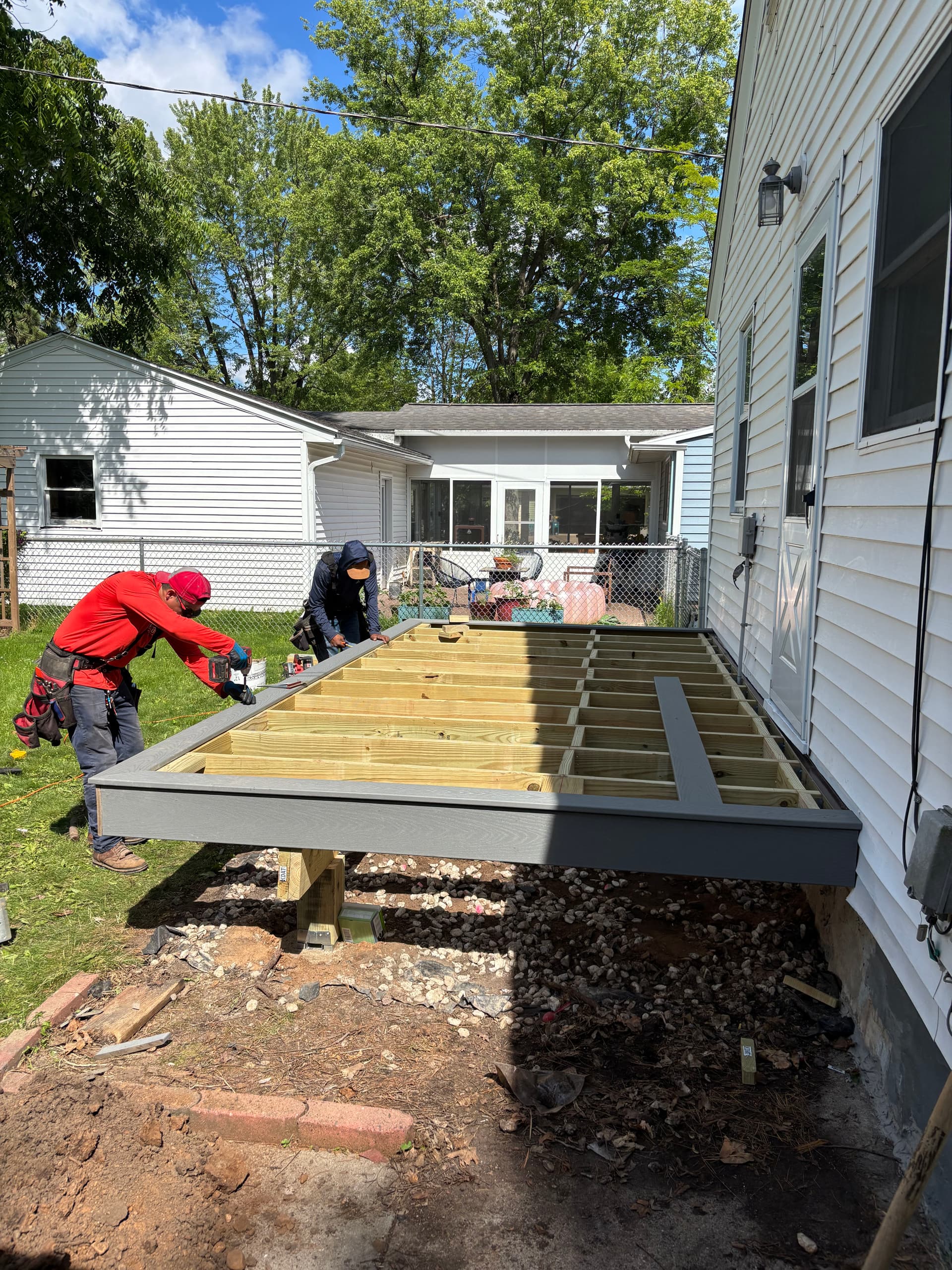 Gallery photos for Old 8x8 Deck Torn Out and Rebuilt Bigger and Better: Image #5