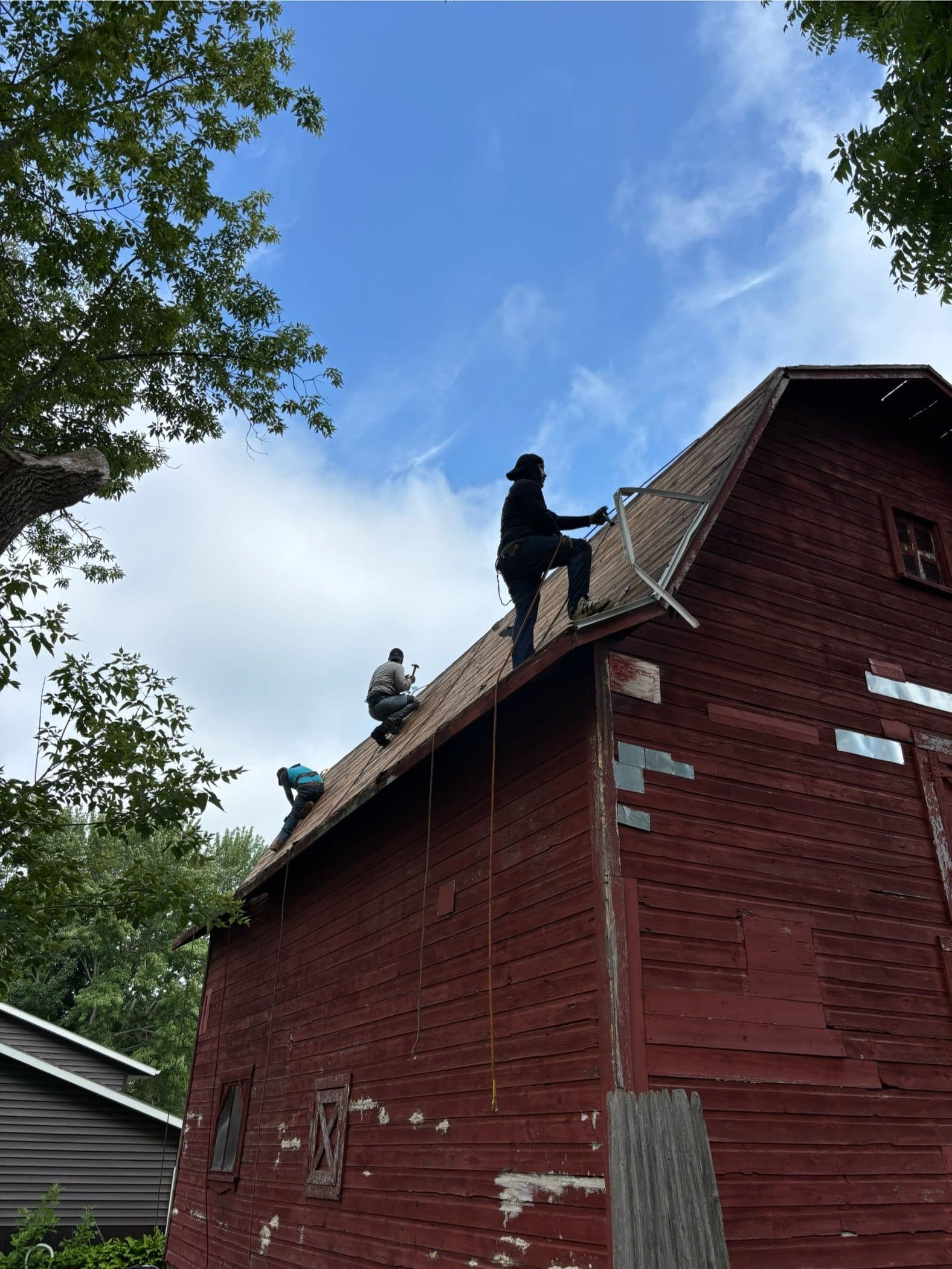 Project Full Barn Roof Replacement Done Right - Part 1 image
