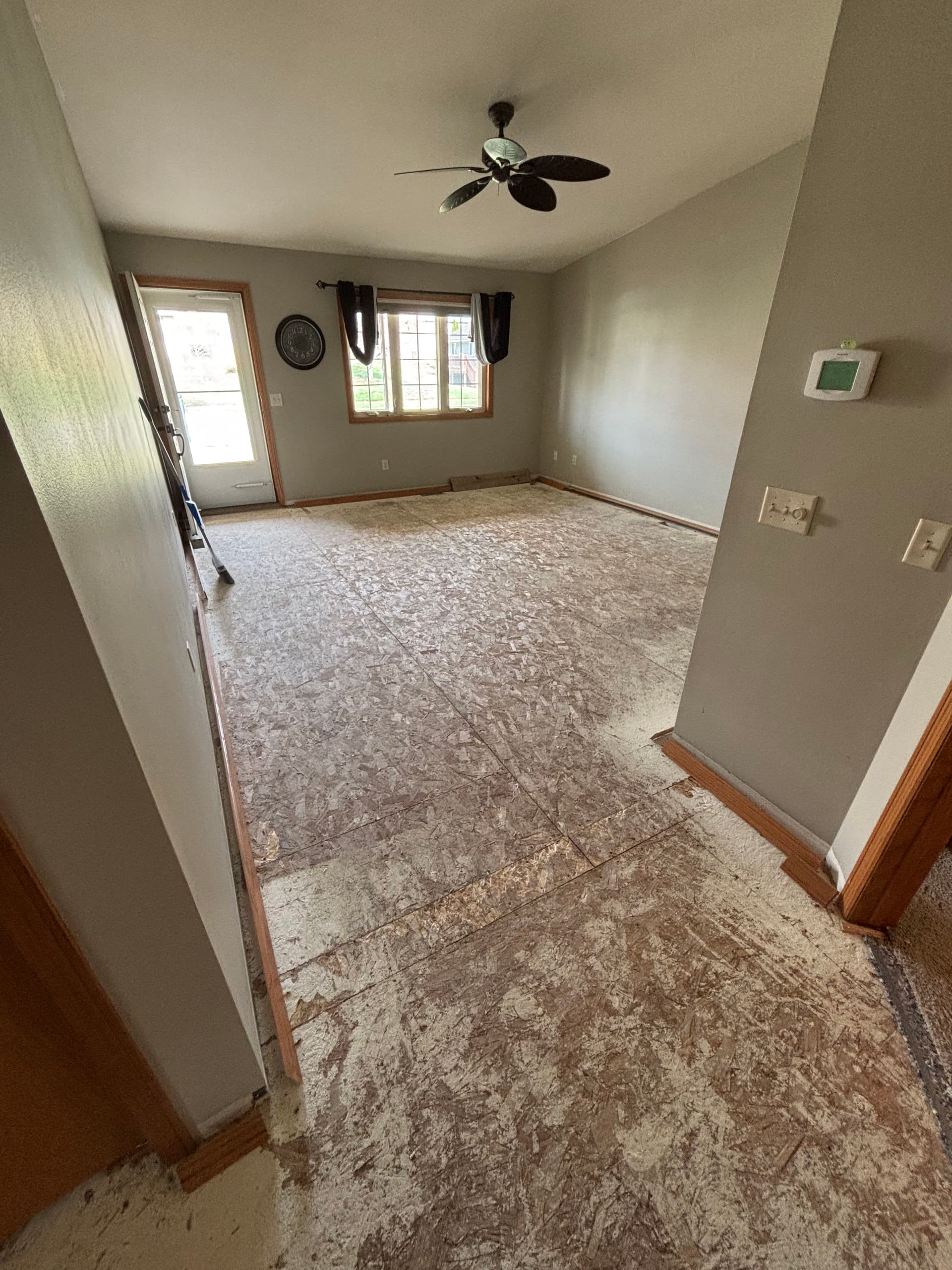 Gallery photos for Carpet Removal and Luxury Vinyl Plank Installation for a Busy Family Home: Image #4