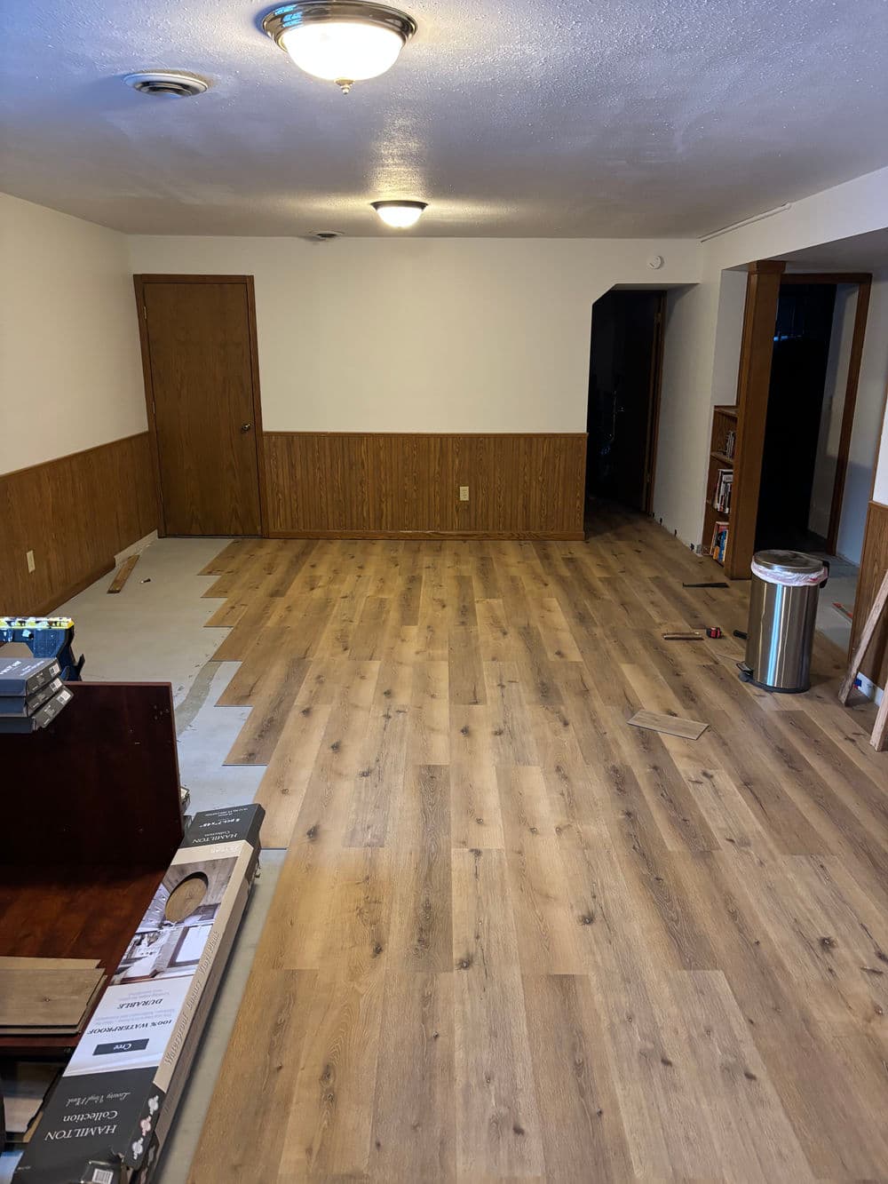 Gallery photos for Basement Flooring Upgrade in Fall Creek: Image #7