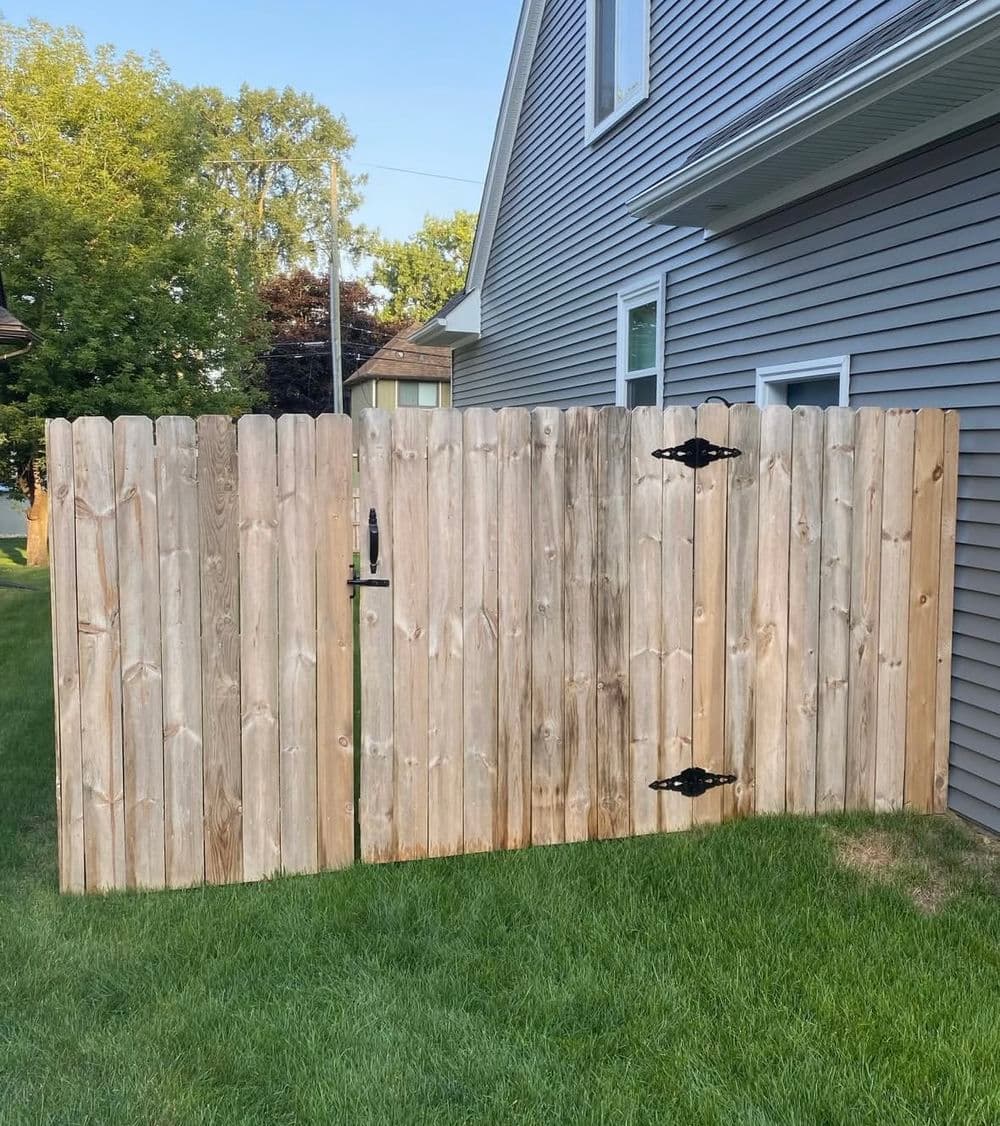 Gallery photos for Expert Fence Installation Brings Privacy to Eau Claire Yards: Image #1