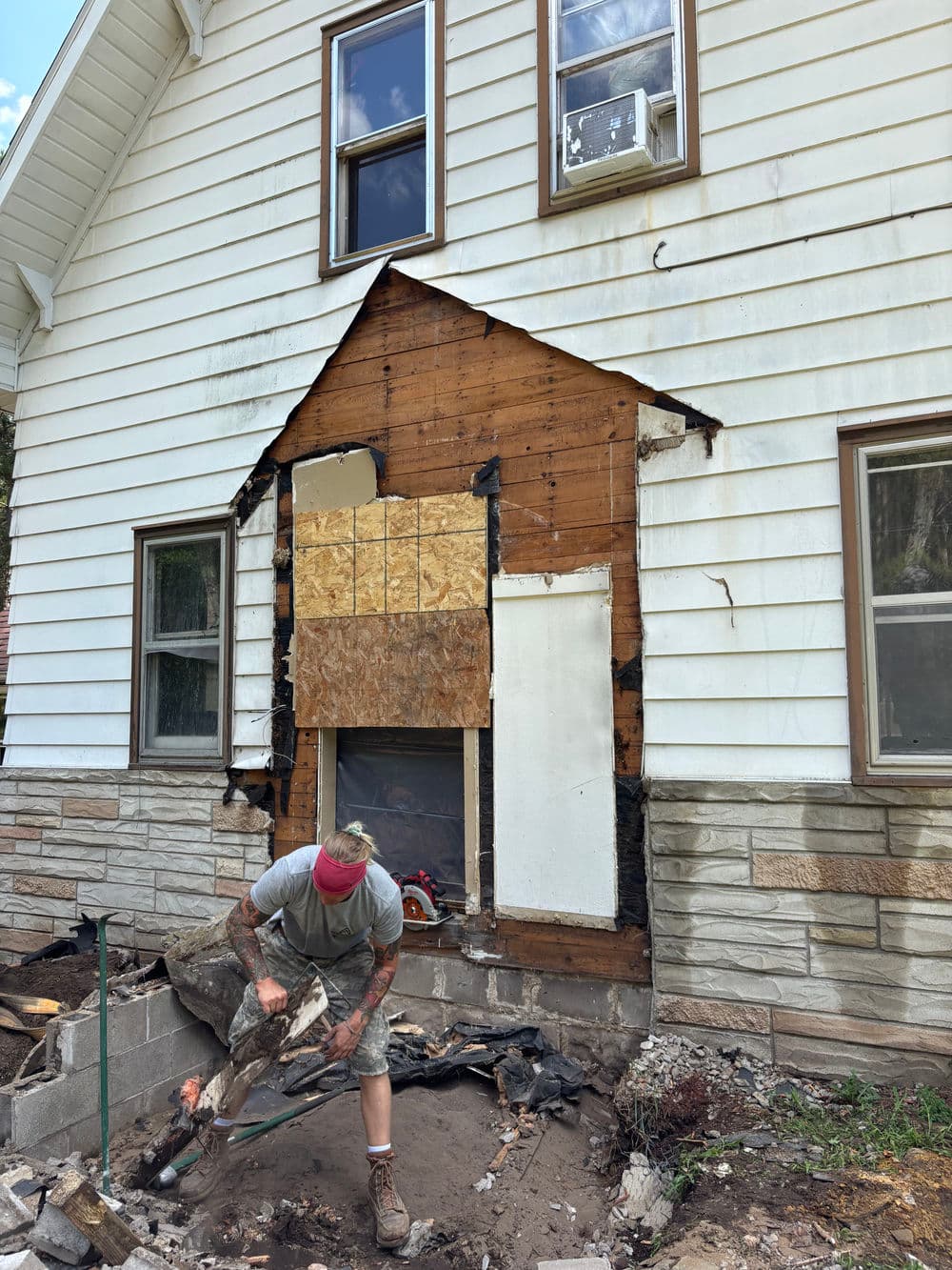 Gallery photos for Professional Demolition for a Safer Home Entryway in Eau Claire: Image #6