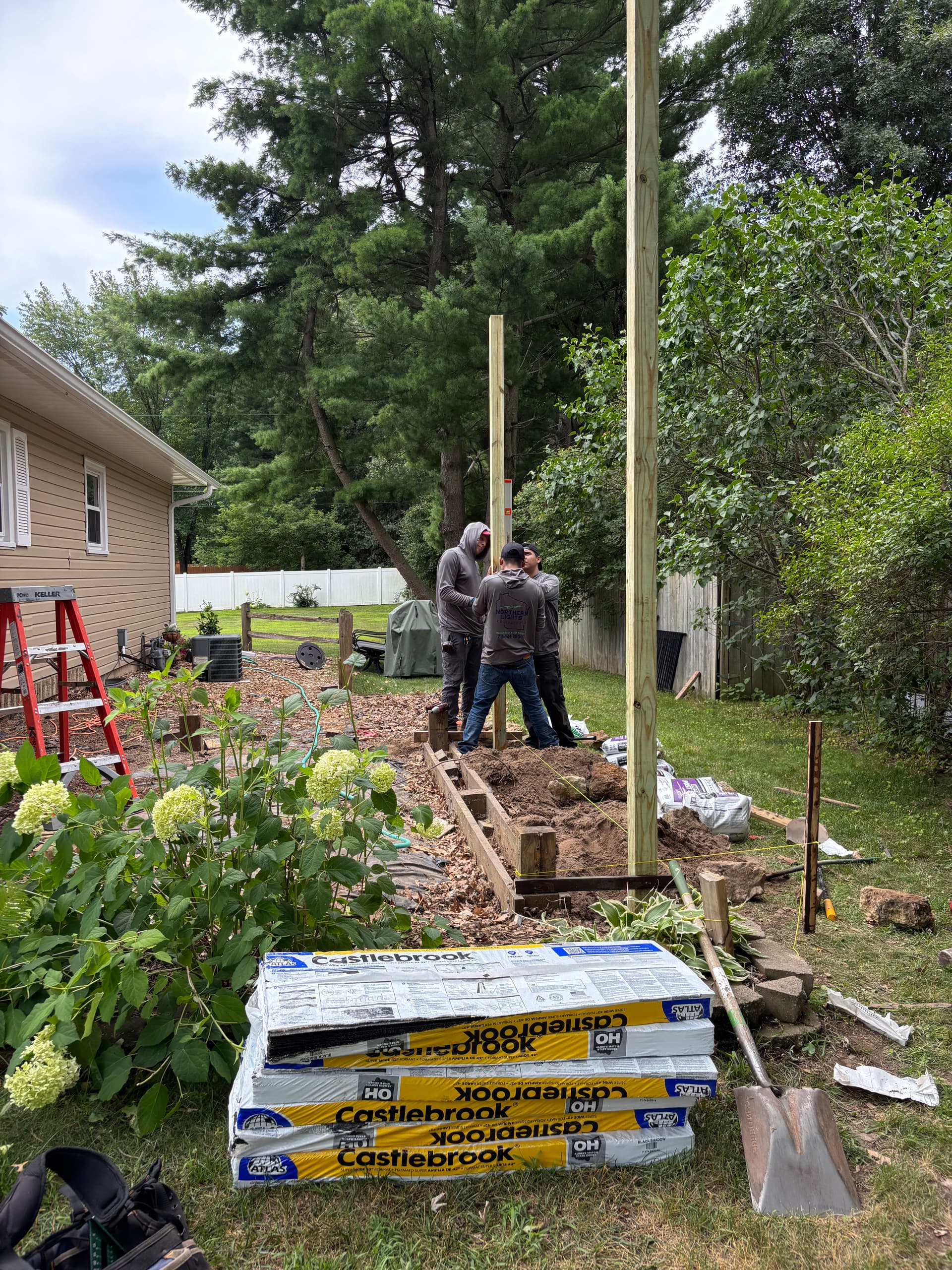 Gallery photos for Pergola and Deck Demo Wrapped - Framing Is Underway: Image #3